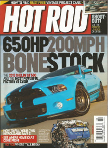 HOT ROD 2012 MAR - GT500 TEST, TOP GEAR, HEMI CHALLENGER, SICK NOVA